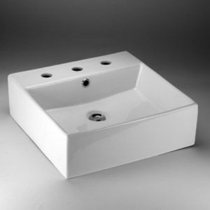 Image de 36508 VESSEL SINK 18X18X5 3/8 WIDESPREAD