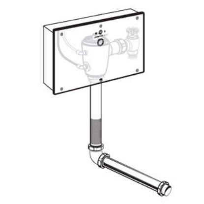 Picture of 606B362.007 1.6GPF CON SELEC WB FLSH VLV