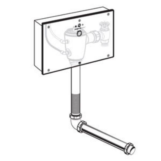 Picture of 606B362.007 1.6GPF CON SELEC WB FLSH VLV