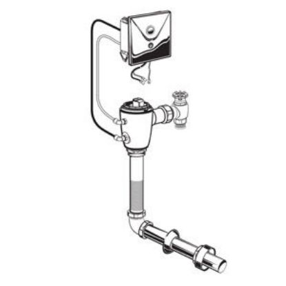 Picture of 606B261.007 1.6GPF CON SELEC FLSH VLV