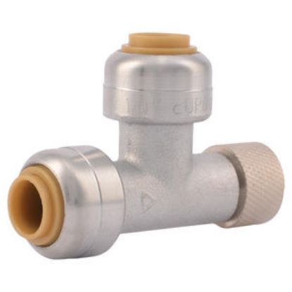 Image de RS+ U3358LF 1/4X1/4X3/8 CMP.TE VLV ARRET