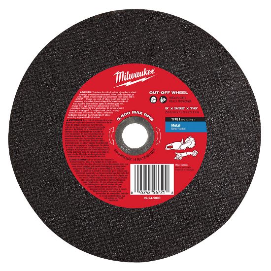 Image sur 49-94-9000 9 X 3/32 X 7/8 LAME ABRASIVE