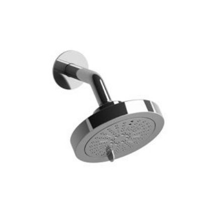 Picture of 366BN ROUND 2 JET SHOWER ARM&HEAD BR NKL