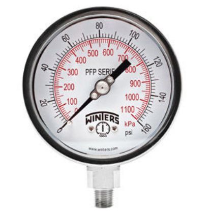 Picture of PFP645 4 0-160 PREM LIQ.F GAUGE 1/4BTM