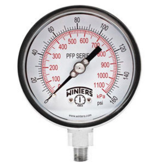Picture of PFP645 4 0-160 PREM LIQ.F GAUGE 1/4BTM