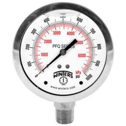 Picture of PFQ804ZR 21/2 0-100 QUAL STBLZ.G 1/4BTM