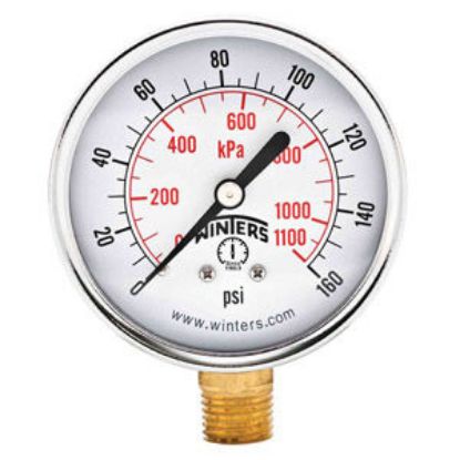 Picture of PEM215 21/2 0-160 ECONO GAUGE 1/4NPT BTM