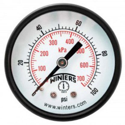 Picture of PEM1406 2 0-100 ECONO GAUGE 1/8NPT BCK