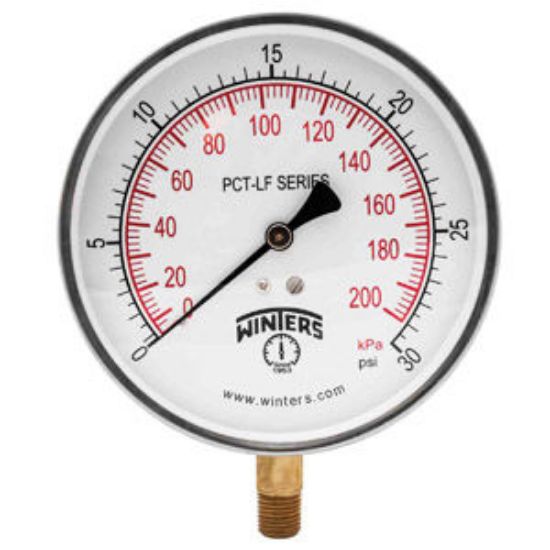 Picture of PCT325LF 41/2 0-200 CONTR GAUGE 1/4 BTM