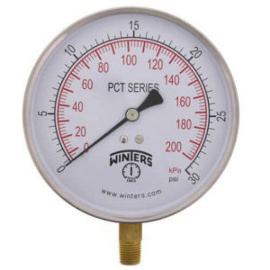 Picture of PCT321 41/2 0-30 CONTR GAUGE 1/4NPT BTM