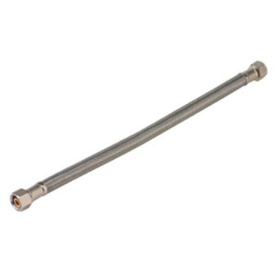 Image sur M4145BK 3/8X3/8X12" CONN TRESSE INOX