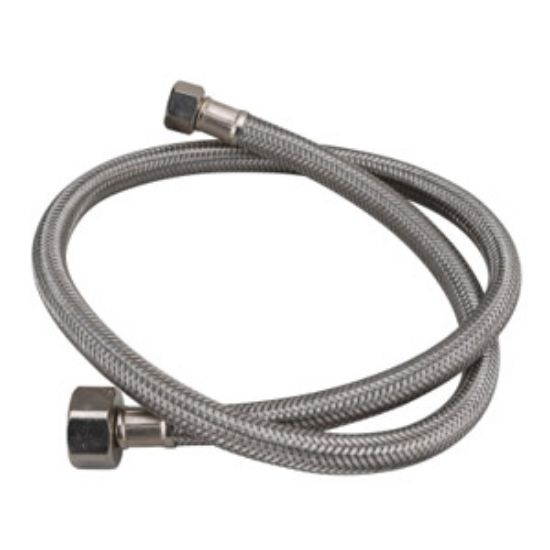 Image sur M4134BK 30" BRAIDED FCT CONNECTOR INOX