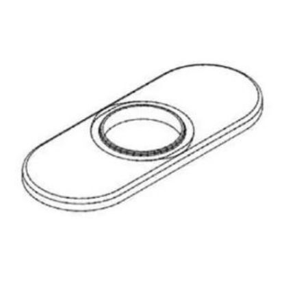 Picture of C++ 172666 3HOLE ESCUTCHEON KIT