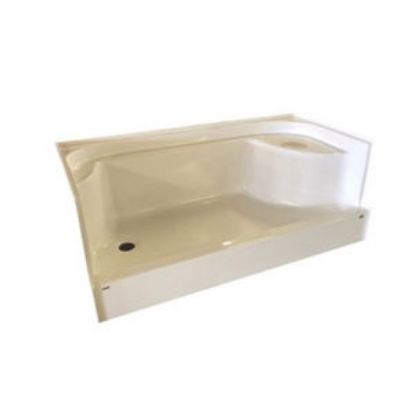 Picture of C++ AB-PRINCESS 60X31 LH SHWBS W/SEAT WH