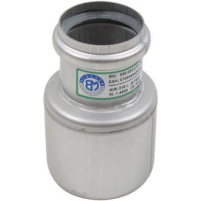 Image de 850.050.075.CS 3X2" REDUIT CONC INOX