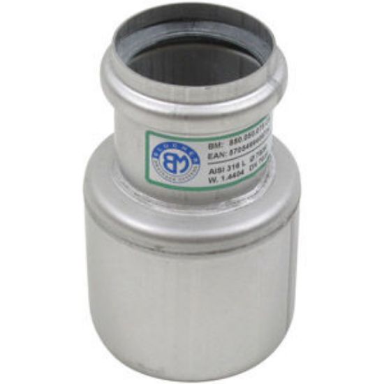 Picture of 850.050.075.CS 3X2" CONC INCREASER SS