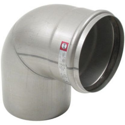 Picture of 820.090.160S 6"X90 ELBOW SS