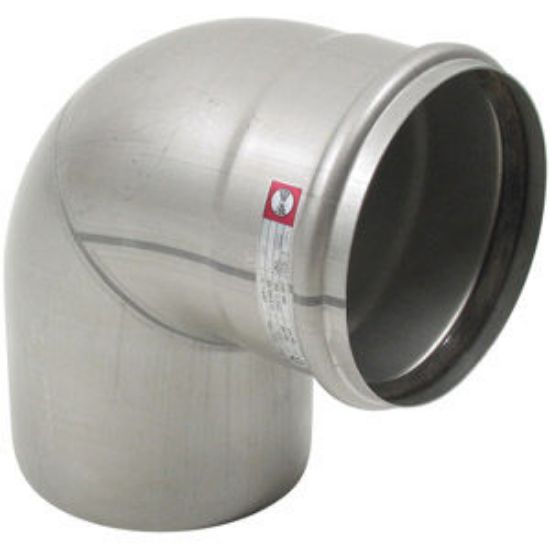 Picture of 820.090.160S 6"X90 ELBOW SS