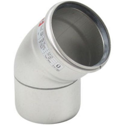 Picture of 820.045.110S 4"X45 ELBOW SS