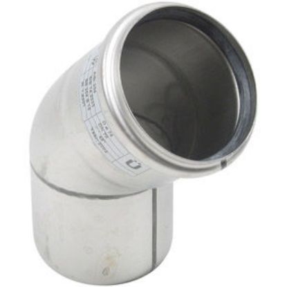 Picture of 820.045.075S 3"X45 ELBOW SS