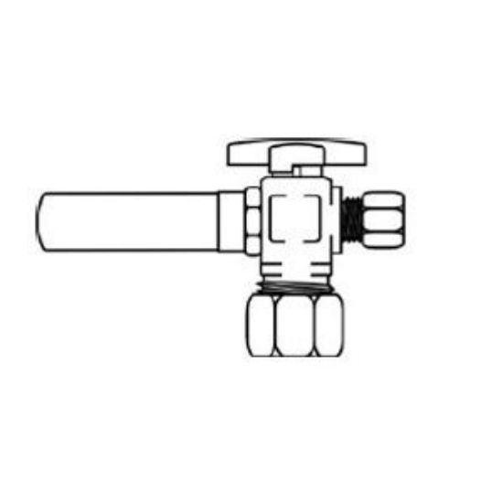 Image sur 31384 5/8 CMP X 3/8 DE DROITE A/ANTI-BEL