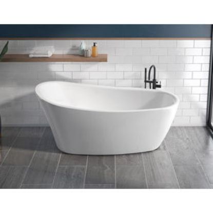 Picture of BZVE6731-18 VERISMO TALL BATH 67PO WHITE