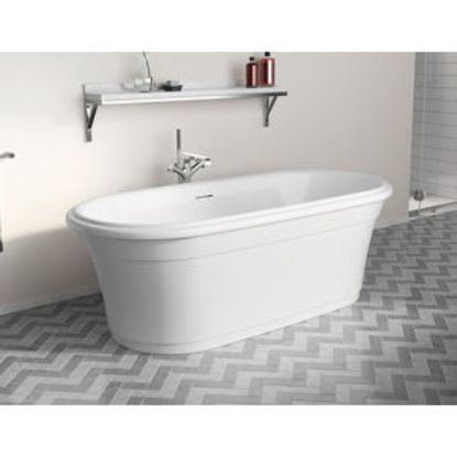 Picture of BZMA6731-18 MADRIGAL TALL BATH 67 PO WH