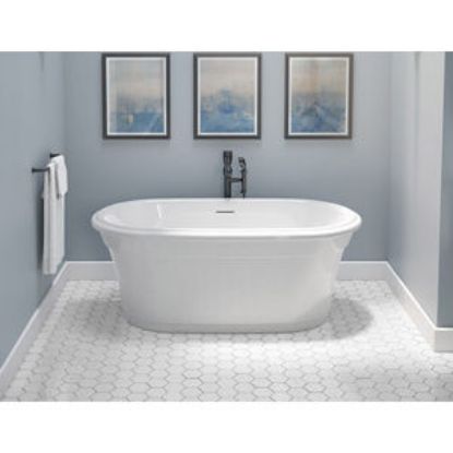 Picture of BZMA5931-18 MADRIGAL SMALL BATH 59 PO WH