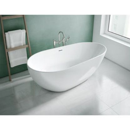 Picture of C++ BBU673318 BATH BURLETTA 66"X33" WH