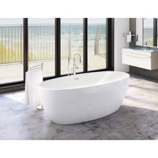 Picture of BVO6732-18 VOCE67 67X32 BATH WHI