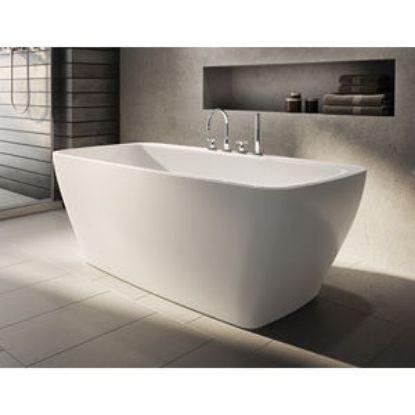 Picture of BZWA593118 WALTZ PETITE FS TUB WHI 59X31