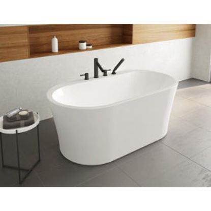 Picture of BZLI593118 LIBERTO PETIT FS TUB WH 59X31