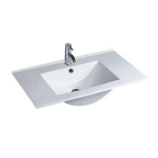 Image sur PORC90 LAVABO PORCELAINE RECT. 36X18