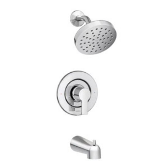 Picture of 82628 RINZA TUB SHOWER CHR
