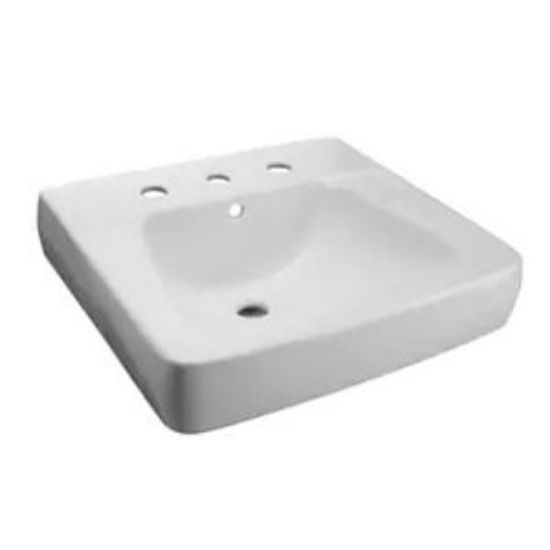 Picture of C++ Z5314 MURAL SINK 4IN WHITE
