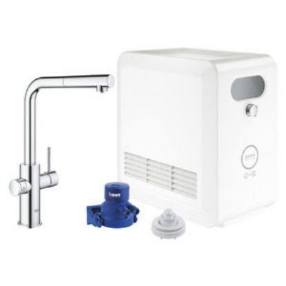 Picture of 31608002 BLUE PROF. OHM SINK L-SPOUT US