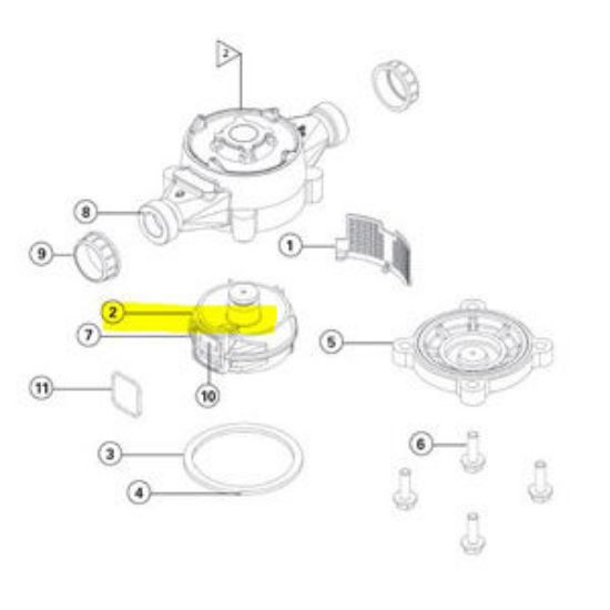 Image sur 9826-200 3/4" T-10 CHAMBRE MESURE