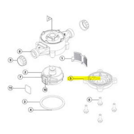 Image sur 9397-010 5/8" T-10 CI BOTTOM CAP