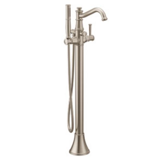 Picture of 9025BN BELFIELD FLOORMOUNT TUB FILLER BN