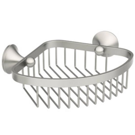 Picture of YB5275BN WYNFORD CORNER SHOWER BASKET BN