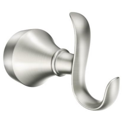 Picture of MY6203BN HAMDEN BN DOUBLE ROBE HOOK W/PM