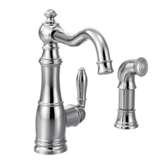 Picture of S72101 WEYMOUTH KITCHEN W SPRAY CHROME