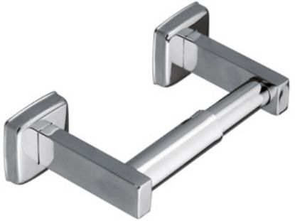 Image de P1780 PORTE PAP TOIL INOX A/ROUL PLAST