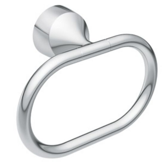 Picture of MY3786CH IDORA TOWEL RING CH W/P&M