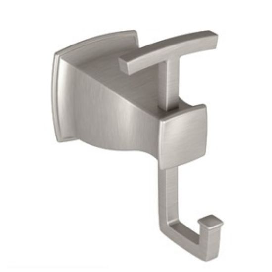 Picture of MY3503BN HENSLEY DOUBLE ROBE HOOK BN PM