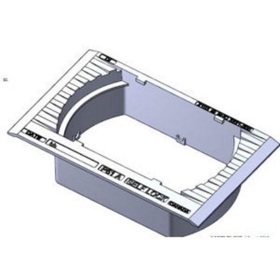 Picture of P51A  355X584X200MM FRAME ADJ DUCT LAP