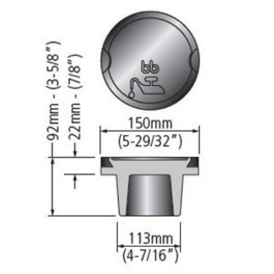 Picture of VB800 4-1/4 VALVE BOX COVER