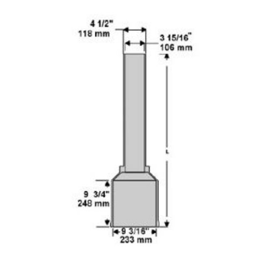 Picture of 73820 7'(2.2M) COMPOSITE LOWER VALVE BOX