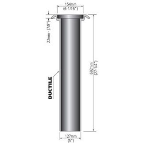 Picture of VB-610DA 41/4 27" (687MM) FLOAT EXT DEE