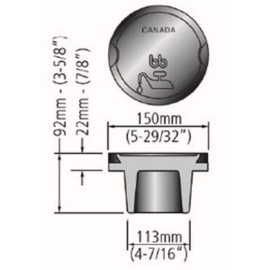 Picture of VB800D 4-1/4" DEEP VALVE BOX COVER